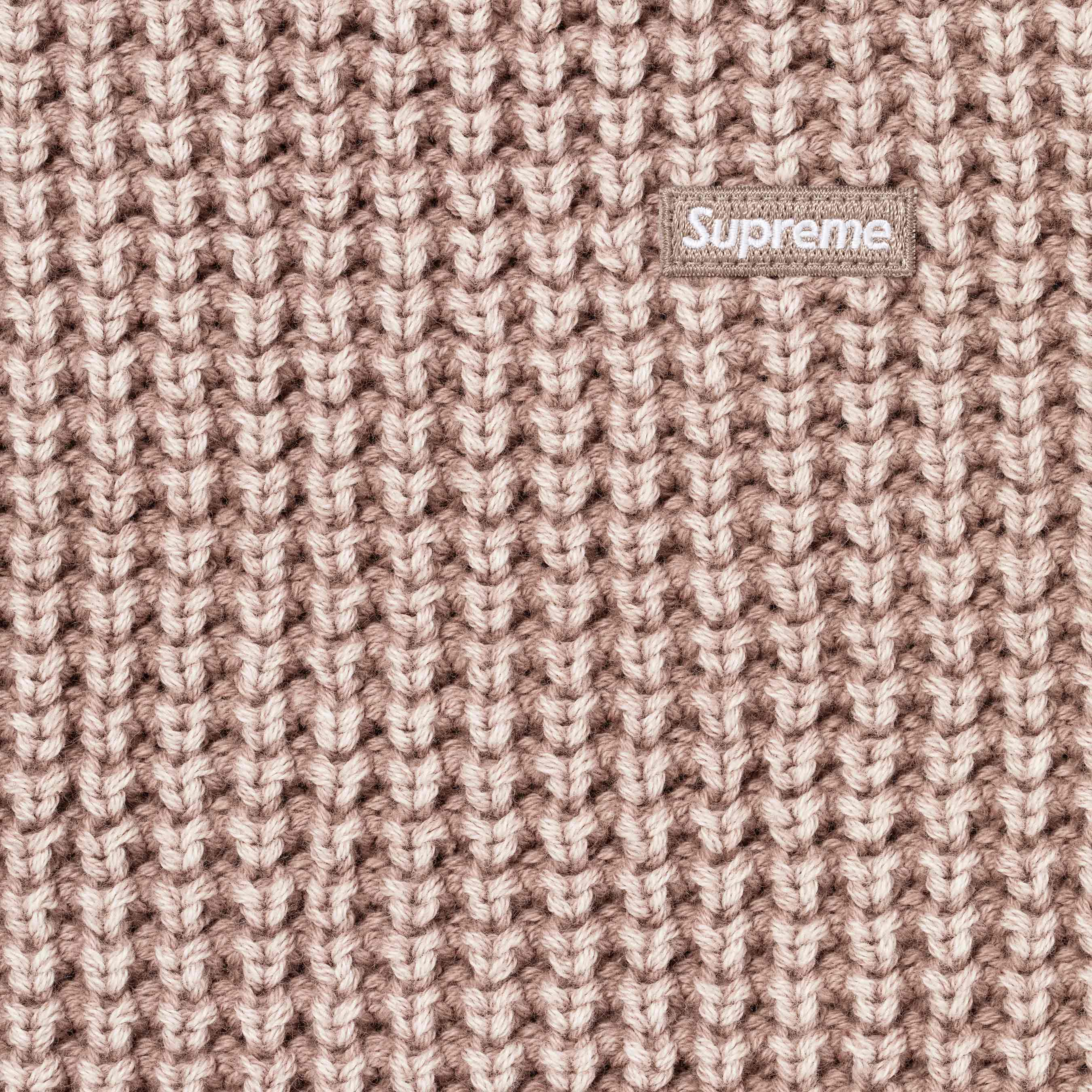 Washed Small Box Waffle Sweater view 10